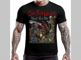 Six Feet Under - čierne p&aacute;nske tričko 100%bavlna